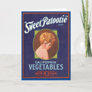 Sweet Patootie Brand Card