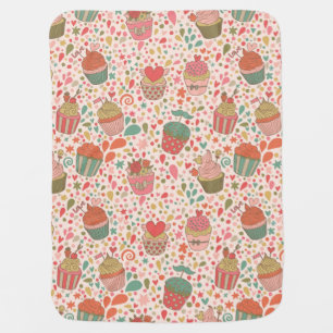 Sweet pattern baby blanket