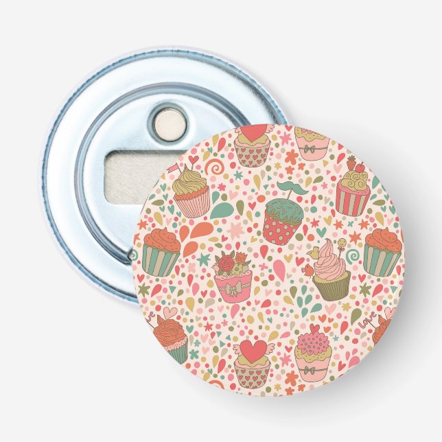 Sweet pattern bottle opener (Front)