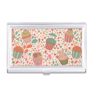 Sweet pattern business card case