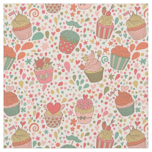 Sweet pattern fabric