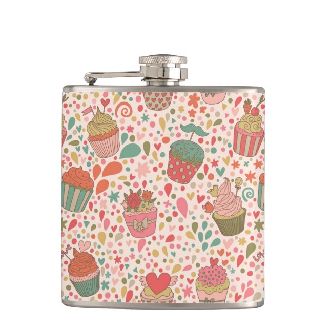 Sweet pattern flask (Front)
