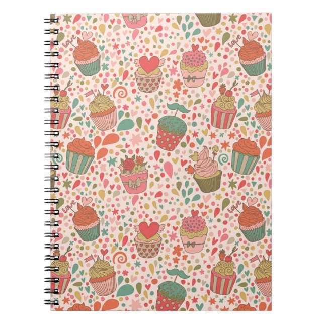 Sweet pattern notebook (Front)