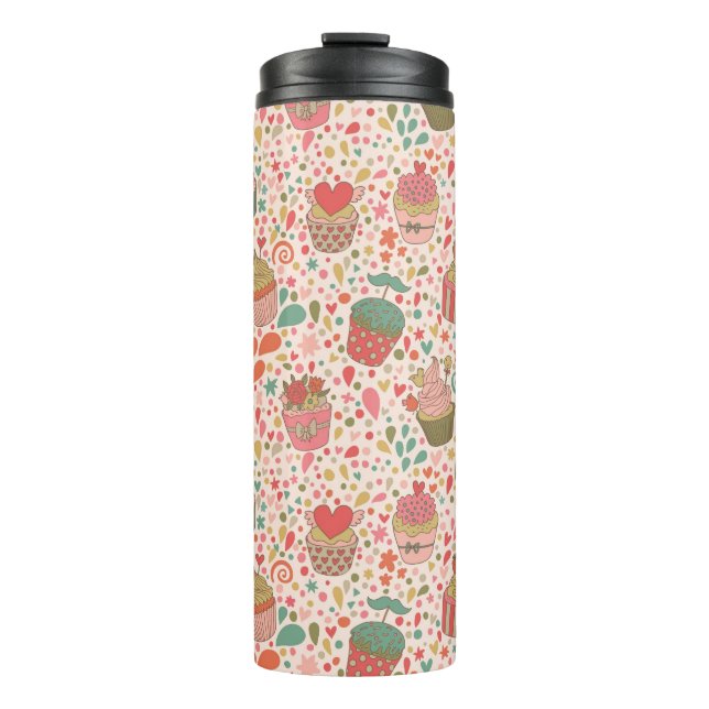 Sweet pattern thermal tumbler (Front)