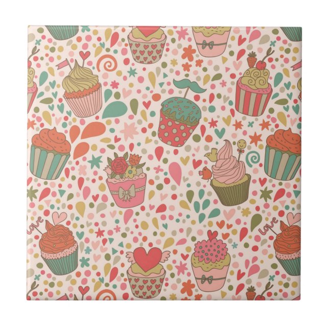 Sweet pattern tile (Front)