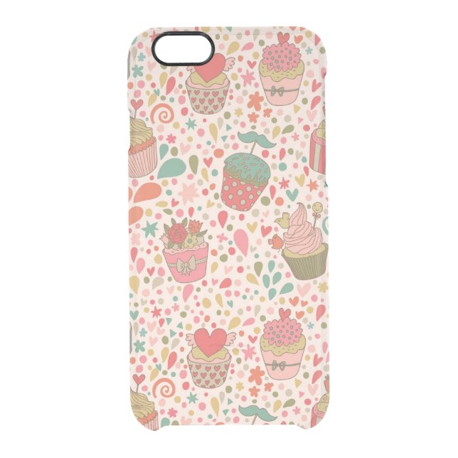 Sweet pattern uncommon iPhone case (Back)