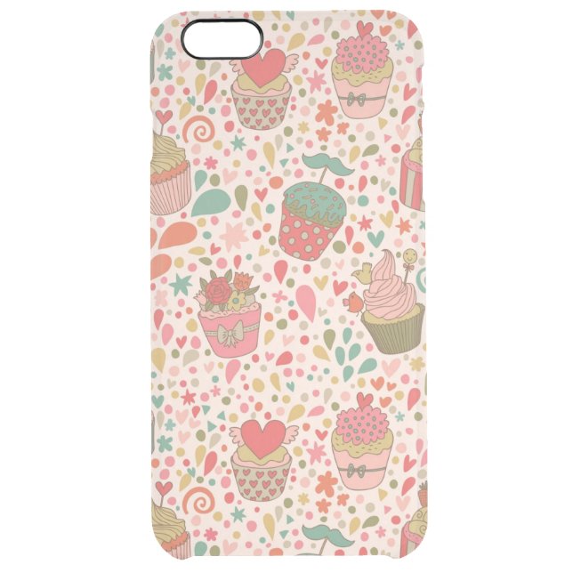 Sweet pattern uncommon iPhone case (Back)