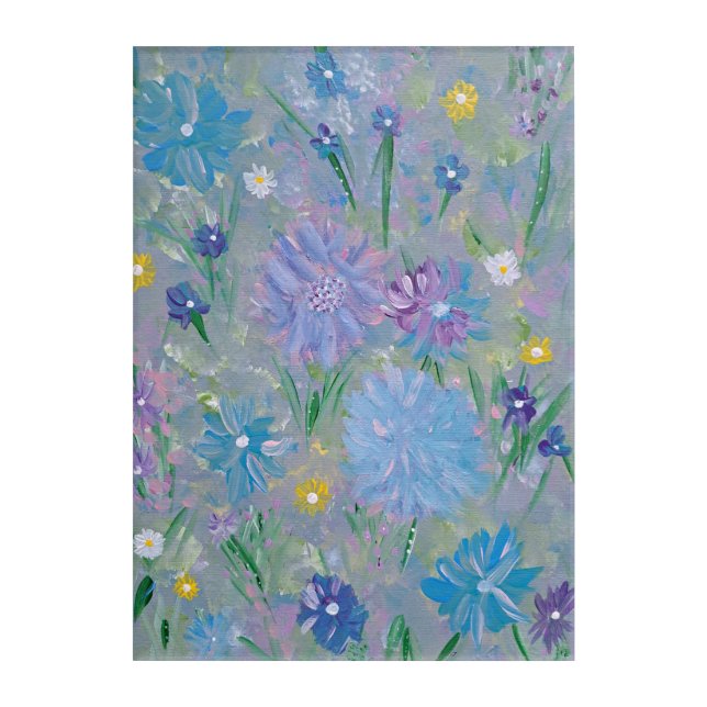 Sweet Pea, 10x14 Acrylic Wall Art (Front)