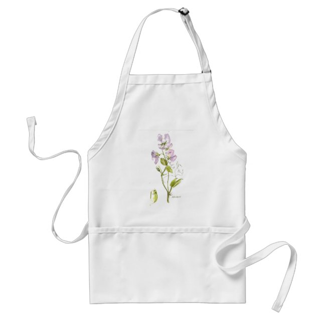 sweet pea adult apron (Front)