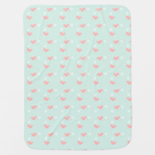 Sweet Pea Baby Blanket (Front)