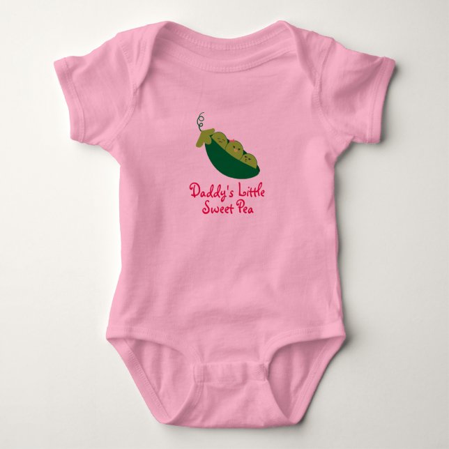 Sweet Pea Baby Bodysuit (Front)