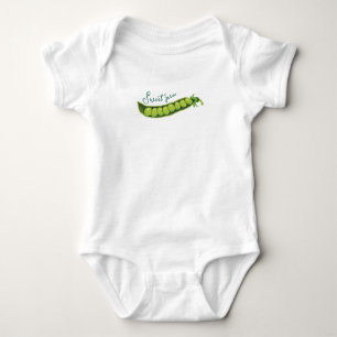 Sweet pea baby bodysuit