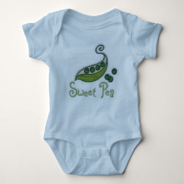 sweet pea baby bodysuit (Front)