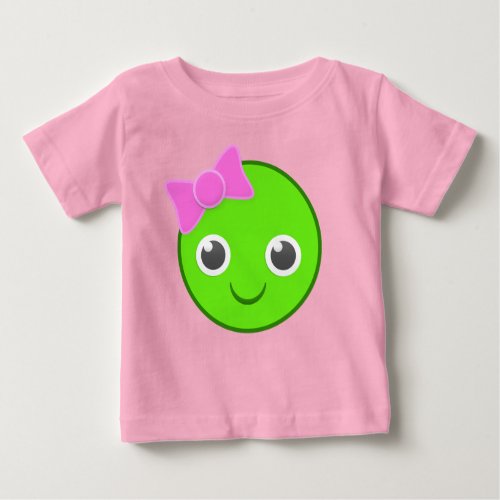 Sweet Pea Baby T_shirt Pink