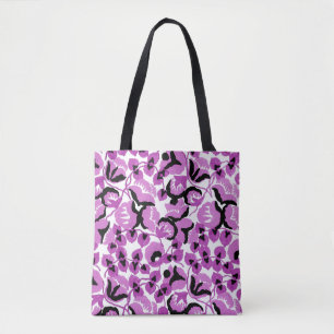 Sweet Pea (Berry) Fine Art Tote Bag