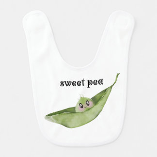 Sweet pea bib