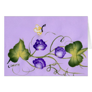 Sweet Pea Blossom and Butterfly Cards