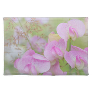 Sweet Pea Blossoms Seabeck, WA Placemat
