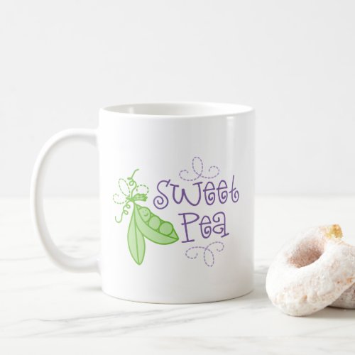 Sweet Pea Coffee Mug