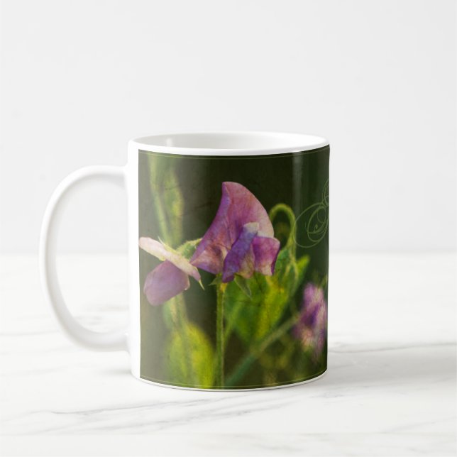 Sweet-Pea Coffee Mug (Left)