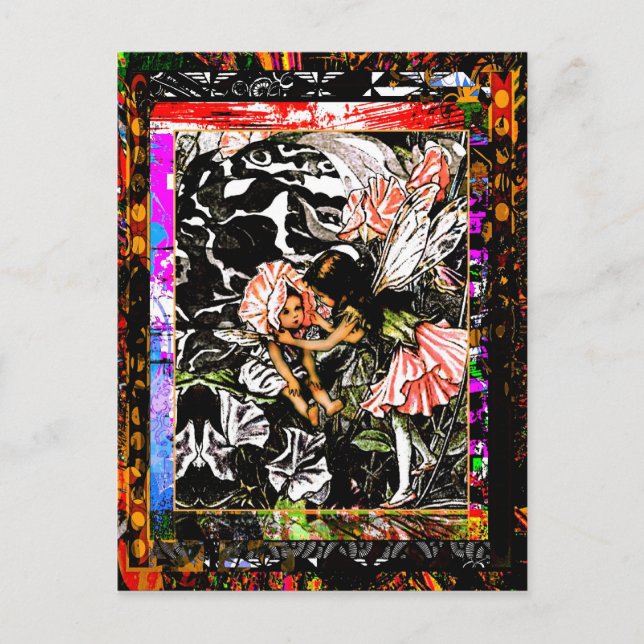 Sweet Pea Fairy Postcard (Front)