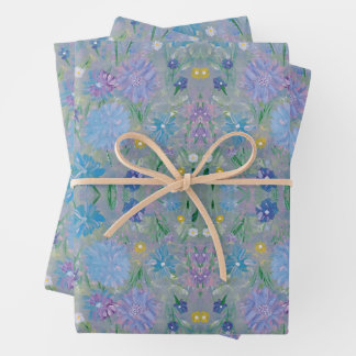 Sweet Pea Floral Wrapping Paper