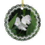 Sweet Pea Flower Ornament