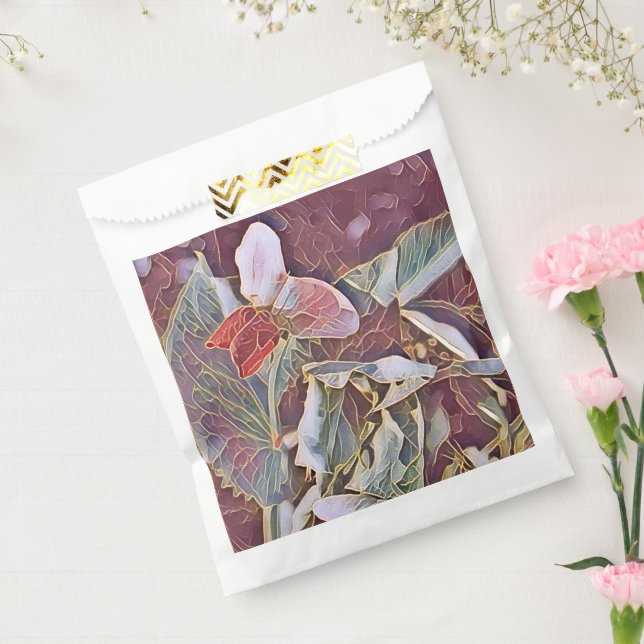 SWEET PEA FLOWERS   FAVOR BAG (Sealed)