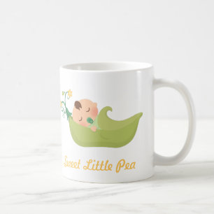 Sweet Pea in a Pod Cute Baby Boy Coffee Mug