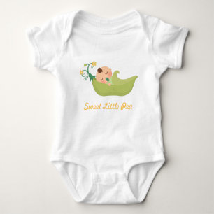 Sweet Pea in a Pod For Baby Boy Baby Bodysuit