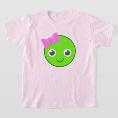 Sweet Pea Kids T_shirt Pale Pink