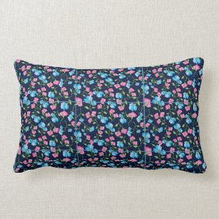 Sweet Pea Pillows Decorative Throw Zazzle Sweet Pea Lumbar Pillow