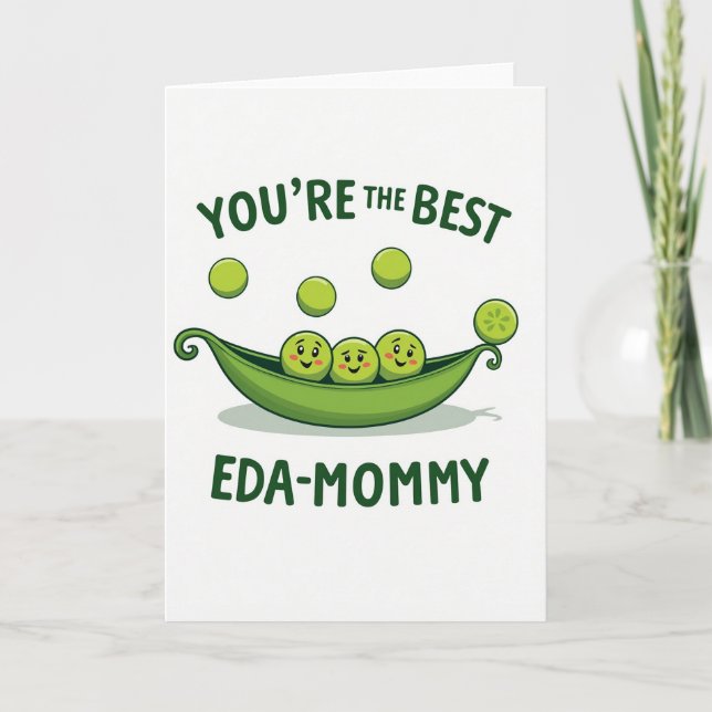Sweet Pea Mommy Card (Front)