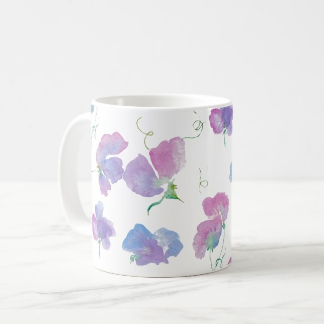 Sweet Pea Mug II (Front Left)