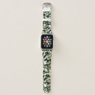 Sweet Pea (Olive) Fine Art Apple Watch Band