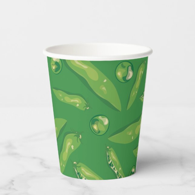 Sweet pea  paper cups (Back)
