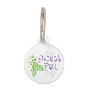 Sweet Pea Pet ID Tag