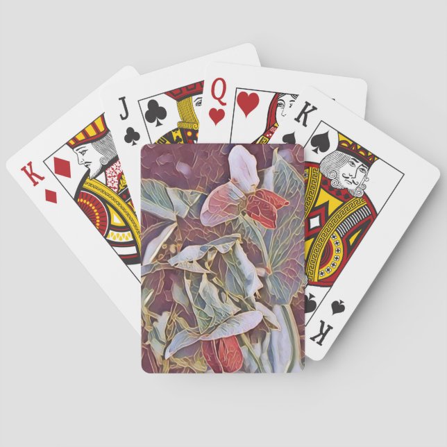 SWEET PEA  POKER CARDS (Back)