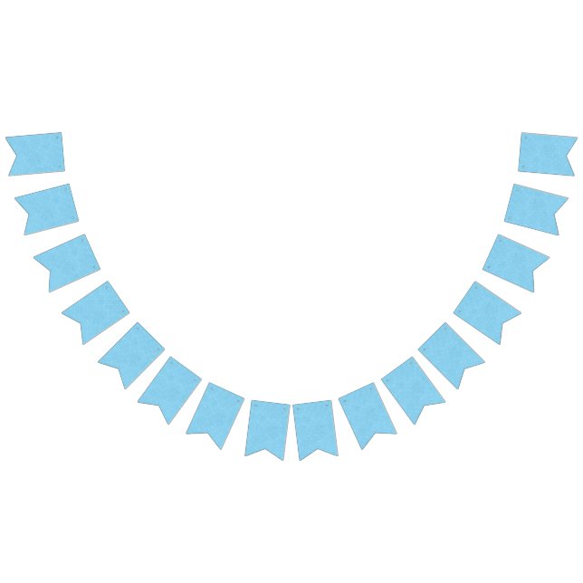 Sweet Pea Tea Birthday –Blue Polka-Dot Bunting Flags (All)