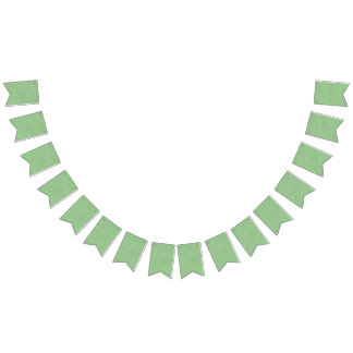 Sweet Pea Tea Birthday –Green Polka-Dot Bunting Flags