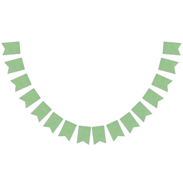 Sweet Pea Tea Birthday –Green Polka-Dot Bunting Flags (All)