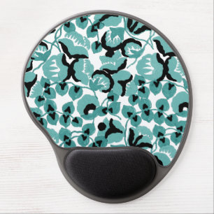 Sweet Pea (Teal) Fine Art Gel Mouse Pad