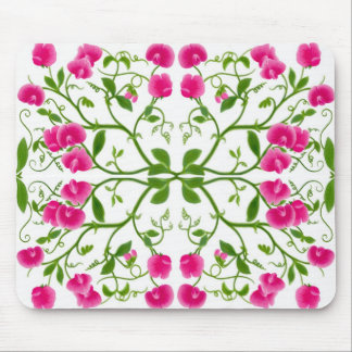 Sweet Pea Vines Mousepad