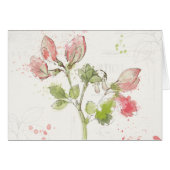 Sweet Pea watercolor (Front Horizontal)