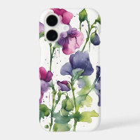 Sweet Pea - Watercolor flowers
