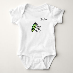 "Sweet Pea." with Pea Pod Customizable Baby Bodysuit