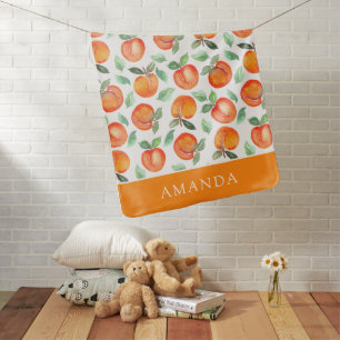 Sweet Peach Baby Blanket