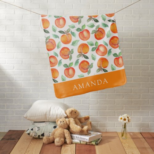 Sweet Peach Baby Blanket