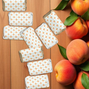 Sweet Peach Elegant Baby Shower Hershey's Miniatures