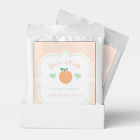 Sweet Peach Elegant Baby Shower